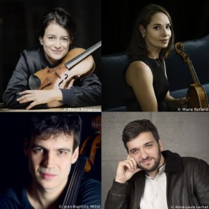 Liya PETROVA, violon, Lise BERTHAUD, alto, VICTOR JULIEN-LAFERRIÈRE, violoncelle, Théo FOUCHENNERET, piano