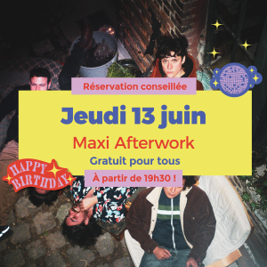 30 ans de La Luciole | jour 2 : maxi afterwork